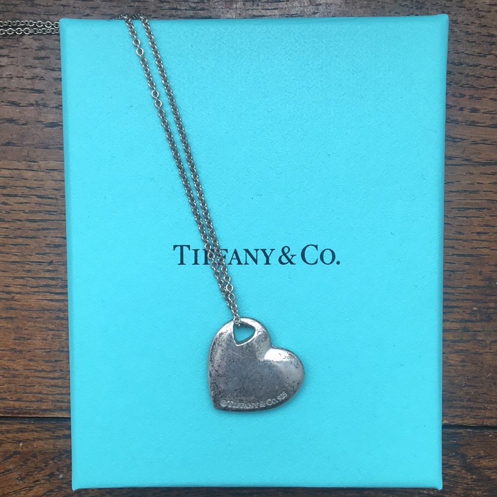 Sterling silver Tiffany Heart Necklace
